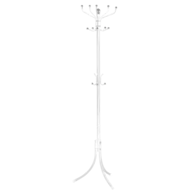 Закачалка за дрехи 8128- снимка отпред, бяла