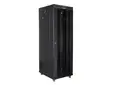 Комуникационен шкаф Lanberg rack cabinet 19' free-standing 37U600x800 (flat pack) with glass door lcd black v2