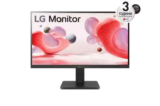 Монитор LG 22MR410-B, 21.45'' VA, 5ms (GtG at Faster), 100Hz, 3000:1,  Dynamic Action Sync, 250 cdm2, Full HD 1920x1080, AMD FreeSync, Flicker Safe, Reader Mode, D-Sub, HDMI, Tilt, Black