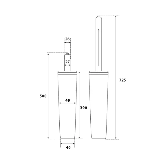 Амортисьор за бар стол