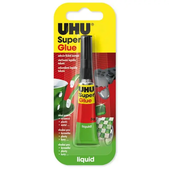 Лепило секундно UHU Super glue 3 гр