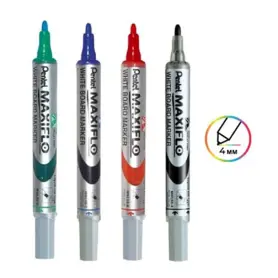 Маркер за бяла дъска Pentel Maxiflo 4.0 мм 12 бр.