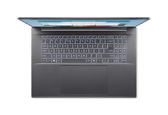 Лаптоп Acer Aspire A18-I71M-74W1, Intel Core Ultra 7 355( up to 4.70GHz, 12MB), 18" WUXGA (1920x1200) IPS 165Hz, 400 nits, 16GB LPDDR5X on board, 512GB NVMe SSD, Intel Graphics, Wi-Fi 7, BT 5.4, FHD + IR Cam, Thunderbolt 4, KB Backlit, Win 11 Home, no ada