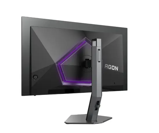 Монитор AOC AG276UZD, 26.5" QD-OLED, 3840x2160@240Hz, 0.03ms GtG, 1000cd m/2, 1.500.000:1, 80M:1 DCR, Adaptive Sync, FlickerFree, LowBlue Mode, 5Wx2, Tilt, Height Adjust, Pivot, Swivel, 2xHDMI, DP, USB hub, KVM