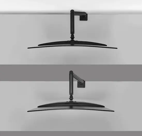 Стойка Neomounts Next Core Desk Mount 1 Ultra Wide Curved screen (topfix clamp & grommet)