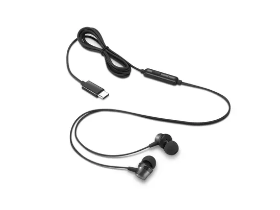 Слушалки Lenovo USB-C Wired In-Ear Headphones