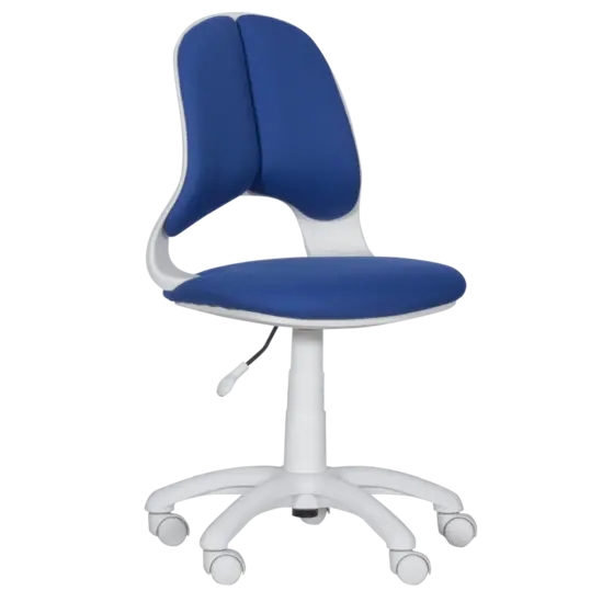 Детски стол ФРЕЯ- снимка отпред, син цвят