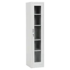 Архивен шкаф BTL GR с 5 отделения 180х38х40 см-сниман отстрани, празен