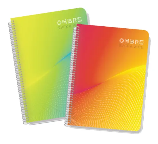 Тетрадка спирала А5 Ombre 105 л