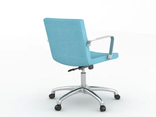 Работен стол БОРИС TLD 01- с хромирана кръстачка