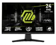 Монитор MSI MAG 242F, 23.8", 0.5ms, 200Hz, Rapid IPS, 1920x1080 (FHD), 16:9, AMD FreeSync Premium, 89% DCI-P3, AG, HDR Ready, 300 nits, 1000:1, DCR 100M:1, DP(1.2a), HDMI 2.0b, Tilt, VESA, Black, 3kg