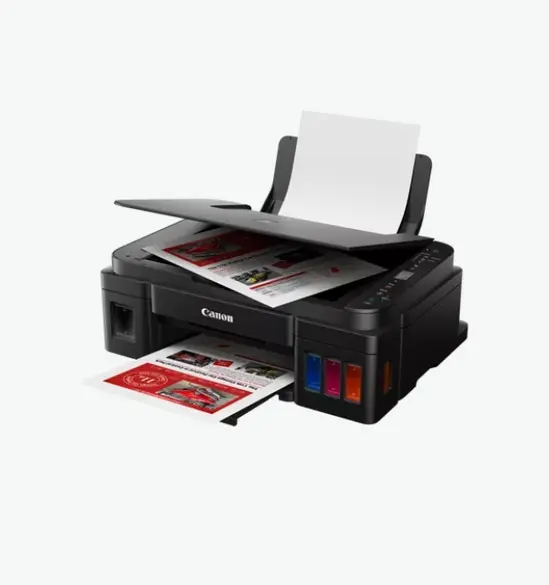 Мастилоструйно многофункционално устройство Canon PIXMA G3410 All-In-One, Black + Canon GI-490 BK