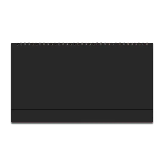 Настолен календар бележник с дати НКГ 2-черен цвят