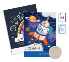 Тетрадка телчета А5 вестник 20 л ТШ редове