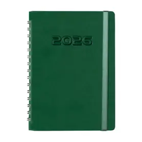 Календар - бележник СПИРАЛА ЛУКС A5 зелен