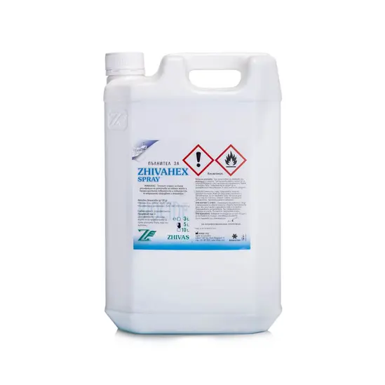 Дезинфектант за повърхности Живахекс 5 л спрей