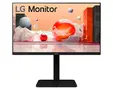 Монитор LG 24BA550-B, 23.8" IPS LED AG, 200cd/m2, Full HD 1920x1080, 100Hz, sRGB 95% , D-Sub, Display Port, HDMI, USB 5 Gbps, Speaker 2W x 2, Tilt, Height, Swivel, Pivot, Reader Mode, LG Switch app, Black
