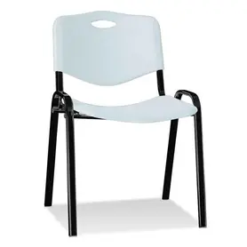 Посетителски стол ИКАР- бял цвят