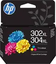 Консуматив HP 302XL/304XL Tri-clr Original Ink Cartridge