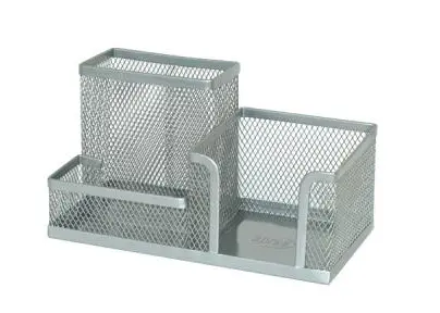 Органайзер за бюро тройка мрежа сив