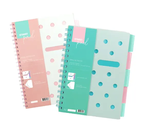 Тетрадка спирала А4 100 л SP Dots 100 л
