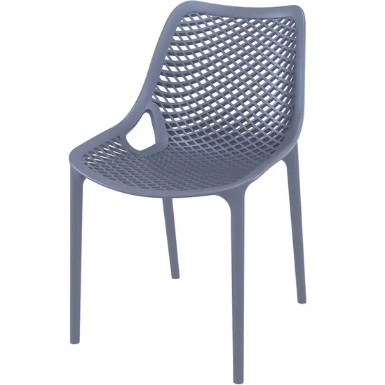 Градински стол ЕВЕЛИНА - син цвят