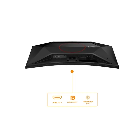 Монитор AOC C24G42FE, 23.6" Curved 1500R, VA, WLED, 1920x1080@180Hz OC (Native 144Hz), 4ms GtG, 0.5ms MPRT, 300cd m/2, 3000:1, 80M:1 DCR, Adaptive Sync, FlickerFree, Low Blue Light, Tilt, HDMI, DP