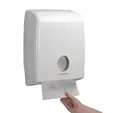 Диспенсър за кърпи ръце- откъсване на кърпа