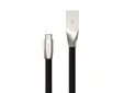 Кабел Natec USB-C(M) - USB-A (M) 2.0 cable 1m. Black metal