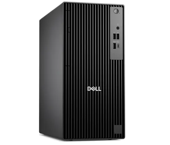 Настолен компютър Dell Pro Tower QCT1250, Intel Core i7-14700 (20 cores, up to 5.4GHz), 16GB: 1 x 16GB, DDR5, up to 5600 MTs, 512GB SSD TLC, Integrated Graphics, Bulgarian Keyboard&Mouse, 180W, Ubuntu, 3Y PS