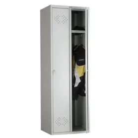 Метален гардероб PMT с 2 отделения 183х60х50 см