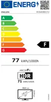 Телевизор Philips 55OLED801/12, 55" 4K UHD OLED, 3840x2160, 120Hz VRR, DVB-T/T2/C/S/S2, 3 sided Ambilight, HDR10+, Titan OS, Dolby Vision, Atmos, DTS:X, P5 Perfect Picture /Al, AirPlay, BT 5.2, 4*HDMI, 2* USB, 802.11ac, 20W RMS