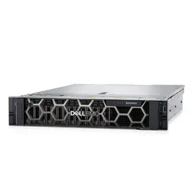 Сървър Dell PowerEdge R550, Chassis 8 x 3.5' (SAS, SATA), Intel Xeon Silver 4310, 32GB (2x16GB DDR4 RDIMM), 1x480GB SSD SATA RI, Rails Without CA, Bezel, Front PERC H755 Front Load, iDRAC9 Enterprise 15G, Dual 1100W Titanium, 3Y Basic Onsite