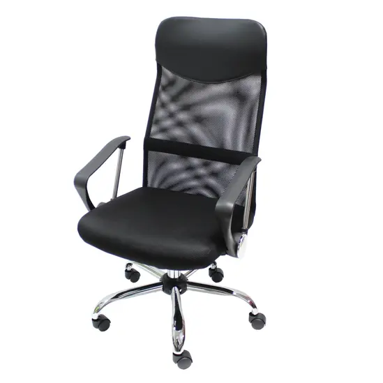 Директорски стол MONTI- седалка меш, ергономична облегалка