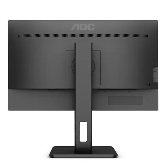 Монитор AOC Q24P2Q, 23.8' IPS WLED, 2560x1440@75Hz, 4ms GtG, 250cd m2, 1000:1, DCR 50M:1, FlickerFree, Low Blue Light, 2Wx2, Tilt, Height Adjust, Pivot, Swivel, D-SUB, HDMI, DP, USB hub