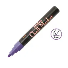 Маркер тебешир Marvy Uchida лилав