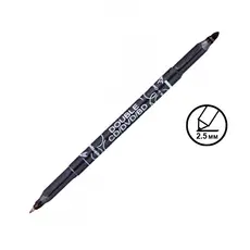 Перманетен маркер Centropen CD двувърх черен