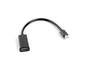 Адаптер Lanberg adapter display port mini (m) - HDMI (f), 20cm cable, black