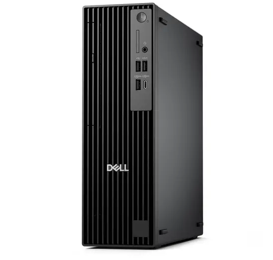 Настолен компютър Dell Pro Slim Plus QBS1250, Intel Core Ultra 7 265 (13 TOPS NPU, 20 cores,up to 5.3GHz), 16GB: 1 x 16GB, DDR5, up to 5600 MTs, 512GB SSD TLC, Integrated Graphics, Wi-Fi 6E, Bulgarian Keyboard&Mouse, 260W, Ubuntu, 3Y PS