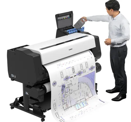 Мастилоструен плотер Canon imagePROGRAF TX-3200 incl. stand + Second Roll Unit RU-32