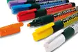 Маркер тебешир Pentel Wet Erase двустранен - объл връх