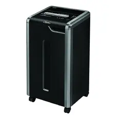 Шредер Fellowes Powershred Jam Proof Cross-Cut 325Ci - сниман отстрани, черен, затворен