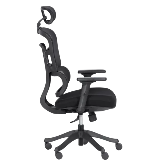 Директорски стол ВЕЛИКО-снимка отстрани, ергономичен