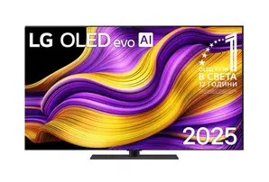 Телевизор LG OLED65G53LS, 65" UHD OLED evo, 4K (3840 x 2160), DVB-CT2S2, Full Cinema Screnn, Alpha 11 AI 4K, 120Hz Native (VRR 144Hz), ThinQ AI, HDR10, VRR, NVIDIA G-SYNC, AMD FreeSync, Dolby Vision, Dolby Atmos, Wi-Fi 6, Bluetooth, HDMI, USB, Airplay 2