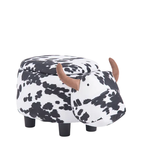 Табуретка детска с ракла крава- затворен