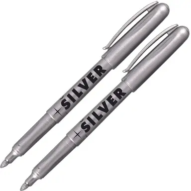 Перманентен маркер Centropen 2690 сребро