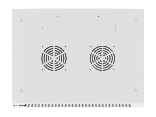 Комуникационен шкаф Lanberg rack cabinet 19' wall-mount 6U600x450 for self-assembly with metal door grey (flat pack)