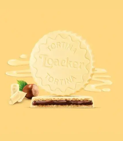 Вафли Loacker тортина 126 гр