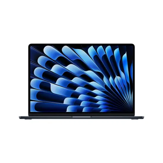 Лаптоп Apple MacBook Air 15.3: Apple M5 chip with 10-core CPU and 10-core GPU, 24GB, 1TB SSD - Midnight