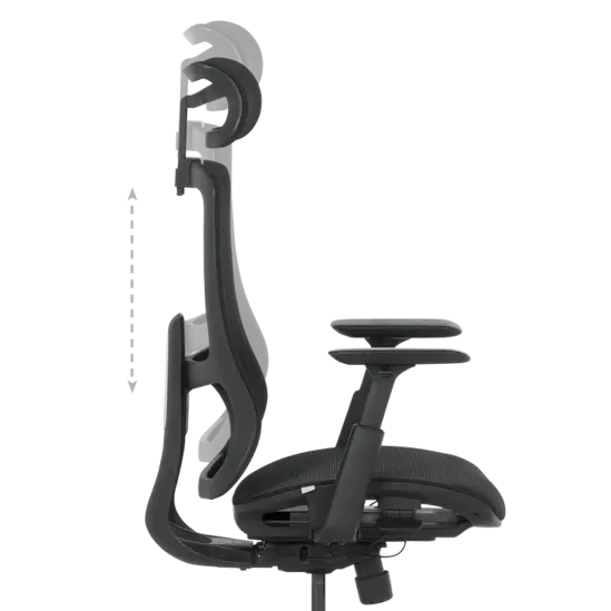 Работен стол АХИНОРА- регулируема лумбална опора